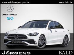 Weiß unilack polarweiß Gebraucht 2025 Mercedes C200 AMG Limousine | 52.230 €