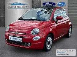 Vesuvio schwarz) (schwarz Gebraucht 2019 Fiat 500C Lounge Cabrio | 11.990 € (Fairer Preis)