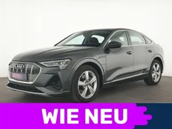 Grau Gebraucht 2022 Audi e-tron Sportback S-Line SUV | 32.388 € (Superpreis)
