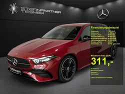 Rot Gebraucht 2023 Mercedes A180 AMG Limousine | 28.870 € (Guter Preis)