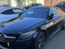 Schwarz Gebraucht 2023 Mercedes C180 AMG line Coupé | 36.900 € (Guter Preis)