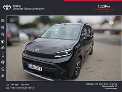 Black metallic Gebraucht 2024 Toyota Proace Verso City Kombi | 27.990 € (Fairer Preis)