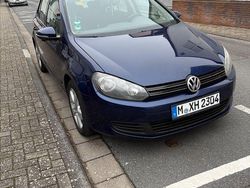 Blau Gebraucht 2010 VW Golf VI Comfortline Kleinwagen | 4.900 € (Teuer)