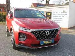 Magma red / mic Gebraucht 2020 Hyundai Grand Santa Fe Premium SUV | 29.640 € (Etwas zu teuer)