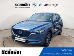 Eternal blue metallic Gebraucht 2018 Mazda CX-5 Sports-Line SUV | 18.890 € (Fairer Preis)