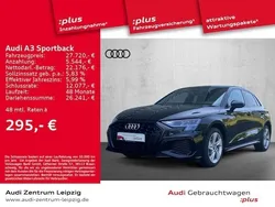Mythosschwarz metallic Gebraucht 2022 Audi A3 Sportback e-tron S-Line Limousine | 27.720 € (Fairer Preis)