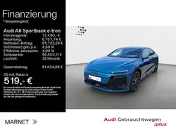 Blau Gebraucht 2025 Audi A6 e-tron Edition .1 Limousine | 72.490 € (Superpreis)