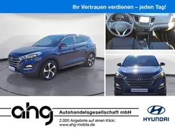 Blau Gebraucht 2017 Hyundai Tucson SUV | 14.520 € (Guter Preis)