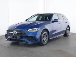 Blau Gebraucht 2024 Mercedes C300e AMG Kombi | 42.900 € (Superpreis)