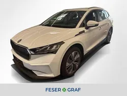 Moonweiss metallic Gebraucht 2021 Skoda Enyaq iV Loft SUV | 23.980 € (Superpreis)