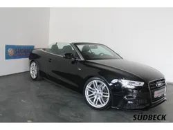 Mythosschwarz /schwarz (metallic) Gebraucht 2016 Audi A5 Cabriolet S-line plus Cabrio | 27.880 € (Teuer)