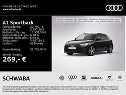 Schwarz Gebraucht 2022 Audi A1 Sportback Ambiente Kleinwagen | 20.790 € (Fairer Preis)