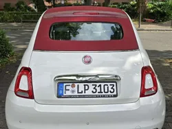 Weiß Gebraucht 2016 Fiat 500 Lounge Cabrio | 8.499 € (Fairer Preis)