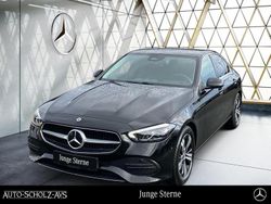 Obsidianschwarz metallic Gebraucht 2024 Mercedes C200 Avantgarde Limousine | 37.116 € (Superpreis)