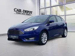Blau Gebraucht 2015 Ford Focus Titanium Limousine | 7.999 € (Guter Preis)
