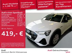 Gletscherweiß metallic Gebraucht 2021 Audi e-tron S-Line SUV | 34.989 € (Superpreis)