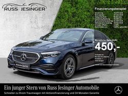 Blau Gebraucht 2024 Mercedes E200 AMG line Limousine | 53.979 € (Fairer Preis)
