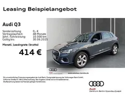 Nanograu metallic Gebraucht 2024 Audi Q3 Advanced Plus SUV | 35.110 € (Superpreis)