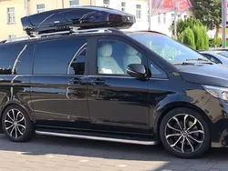 Schwarz Gebraucht 2018 Mercedes V220 Exclusive Van / Kleinbus | 75.000 €