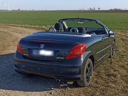 Schwarz Gebraucht 2008 Peugeot 207 CC Cabrio | 3.100 € (Fairer Preis)