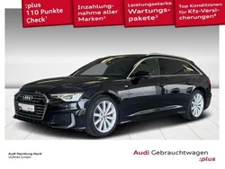0e mythosschwarz metallic Gebraucht 2021 Audi A6 Sport Kombi | 39.620 € (Guter Preis)
