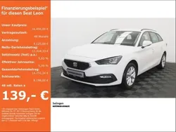Candy weiss (white), solid Gebraucht 2021 Seat Leon Style Kombi | 16.450 € (Fairer Preis)