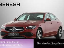 Rot Gebraucht 2024 Mercedes C180 Avantgarde Limousine | 35.680 € (Guter Preis)