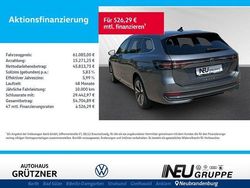 Grau Neu 2025 VW Passat Business Kombi | 61.085 €