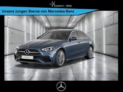 Blau Gebraucht 2024 Mercedes C300 AMG Limousine | 49.720 € (Fairer Preis)