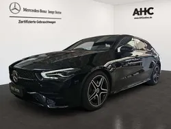 Schwarz Gebraucht 2024 Mercedes CLA200 Shooting Brake Premium Kombi | 38.890 € (Teuer)