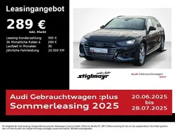 Mythosschwarz metallic Gebraucht 2024 Audi A4 Advanced Plus Kombi | 33.990 € (Fairer Preis)