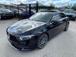 Schwarz Gebraucht 2018 Mercedes A220 AMG line Limousine | 15.000 € (Superpreis)