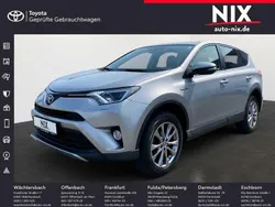 Lichtsilber metallic Gebraucht 2017 Toyota RAV4 Hybrid Basis SUV | 21.470 € (Fairer Preis)