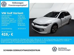 Oryxweiß perlmutteffekt Gebraucht 2025 VW Golf VIII Goal Kombi | 31.990 € (Fairer Preis)