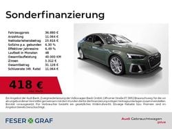 Distriktgrün metallic Gebraucht 2021 Audi S5 Sportback Ambiente Kleinwagen | 36.880 € (Etwas zu teuer)
