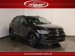 Deep black perleffekt Gebraucht 2021 VW Tiguan Life SUV | 24.800 € (Guter Preis)