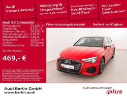 Tangorot metallic Gebraucht 2021 Audi S3 Ambiente Limousine | 35.900 € (Fairer Preis)