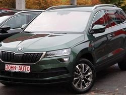 Zelena emerald/emerald green Gebraucht 2021 Skoda Karoq Clever SUV | 24.900 € (Fairer Preis)