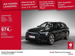 Mythosschwarz metallic Gebraucht 2024 Audi Q8 e-tron S-Line SUV | 61.820 € (Teuer)
