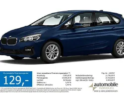Blau Gebraucht 2018 BMW 216 Active Tourer Performance Van / Kleinbus | 14.830 € (Etwas zu teuer)