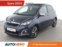 Schwarz Gebraucht 2018 Peugeot 108 Allure Kleinwagen | 8.450 € (Fairer Preis)