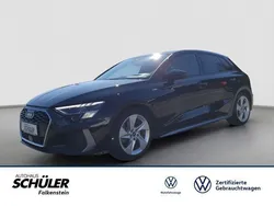 Schwarz (mythosschwarz) Gebraucht 2021 Audi A3 S-Line | 27.485 € (Fairer Preis)