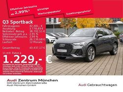 Daytonagrau perleffekt Gebraucht 2022 Audi Q3 Sportback S-Line SUV | 42.481 € (Teuer)