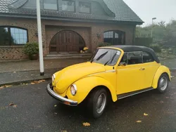 Sonnengelb Gebraucht 1974 VW Käfer Cabrio | 19.500 €