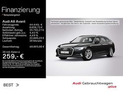 Mythosschwarz metallic Gebraucht 2025 Audi A6 Advanced Kombi | 44.449 € (Superpreis)