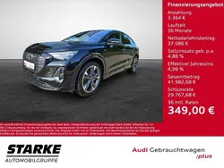 Mythosschwarz metallic Gebraucht 2022 Audi Q4 Sportback e-tron Ambiente SUV | 40.450 € (Fairer Preis)