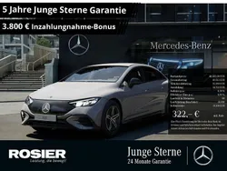 Grau Gebraucht 2024 Mercedes EQE300 Advanced Limousine | 46.083 €