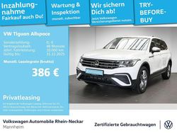Pure white Gebraucht 2022 VW Tiguan Allspace Life SUV | 28.992 € (Fairer Preis)