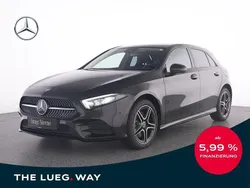 Unilack nachtschwarz Gebraucht 2022 Mercedes A250 AMG Limousine | 26.785 € (Guter Preis)