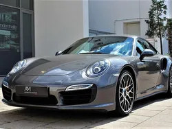 Achatgraumetallic (metallic) Gebraucht 2015 Porsche 911 Turbo S Coupé | 124.950 € (Fairer Preis)